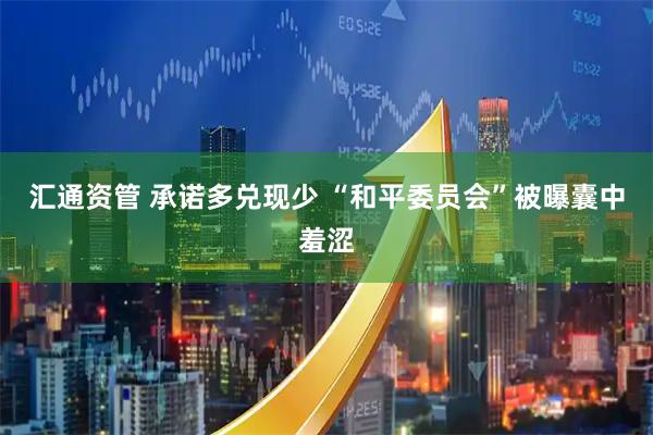 汇通资管 承诺多兑现少 “和平委员会”被曝囊中羞涩