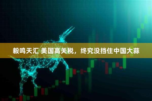 毅鸣天汇 美国高关税，终究没挡住中国大蒜