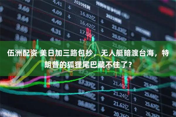伍洲配资 美日加三路包抄，无人艇暗渡台海，特朗普的狐狸尾巴藏不住了？